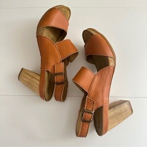 El Naturalista Women's Kuna N5020 High Heel Sandals in Tan Brown sz EU 41/US 10